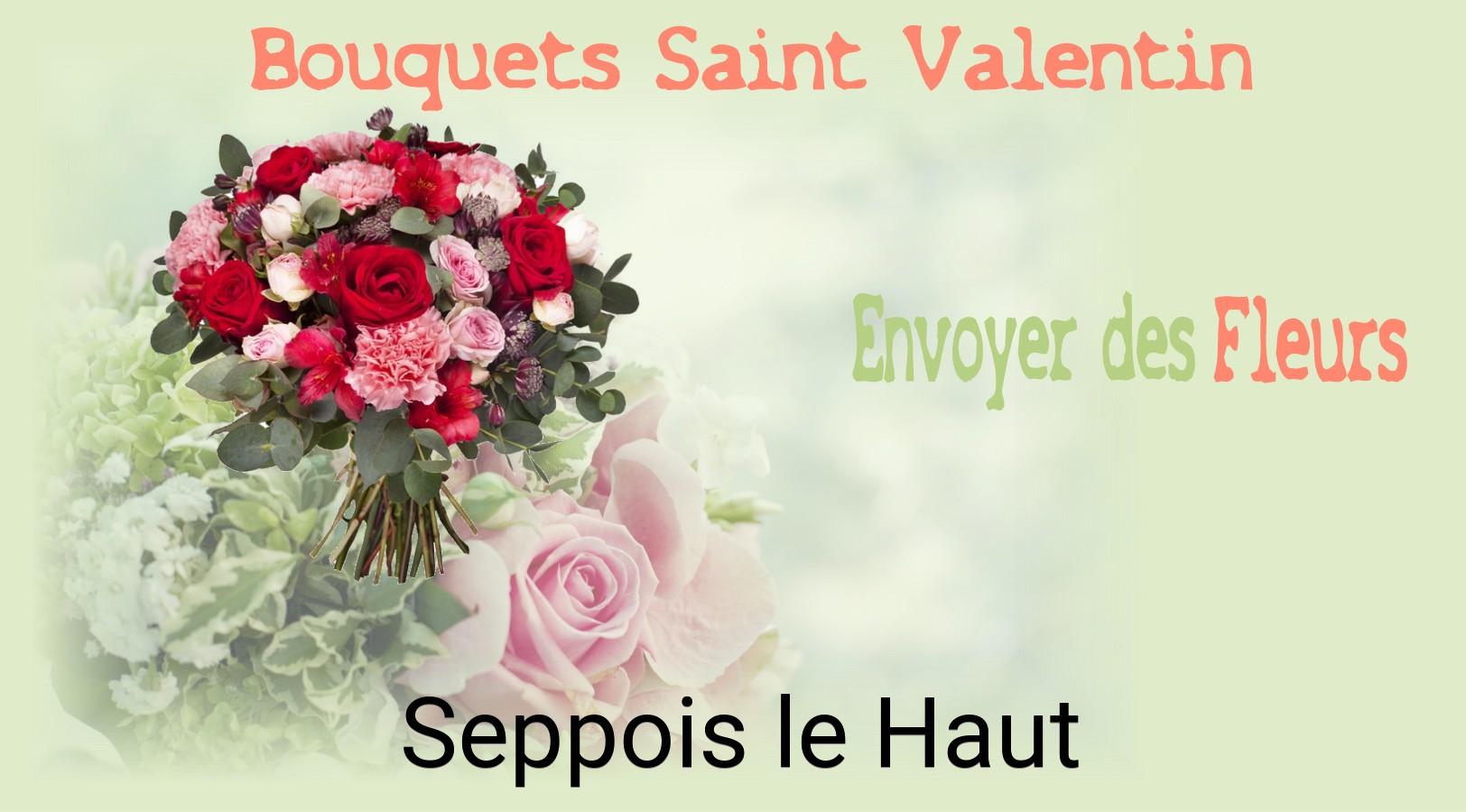 Roses de Saint-Valentin livrées à Seppois-le-Haut